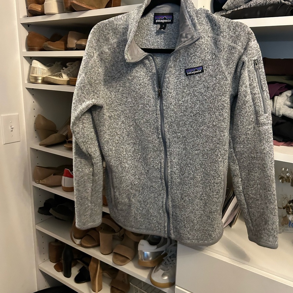 Patagonia Gray Full-Zip Jacket